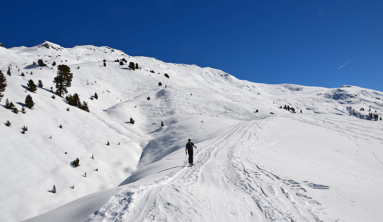 Gilfert (2506 m) als Skitour