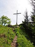 zum Gipfelkreuz des Burgberger Hörnle