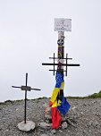 Gipfelkreuz des Moldoveanu 2544 m
