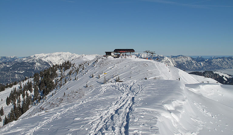 Schatzberg (1898 m), Hahnkopf (1902 m) als Skitour