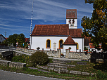 Die Kirche Sankt Sebastian in Aschering