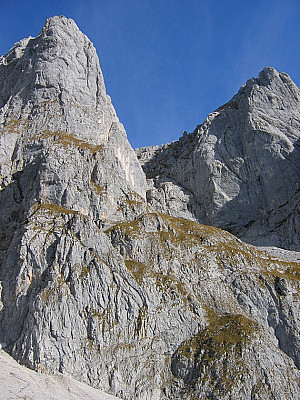 Einstieg zur Ackerlspitze