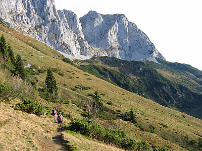 Im leichten Auf und Ab