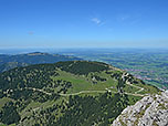Im Norden zeigt sich der benachbarte Breitenberg