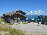 Von der Hochalphütte...
