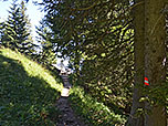 ...erreichen wir die Grenzhütte, ...