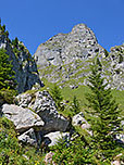 Blick empor zum Aggenstein