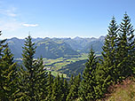 Ein erster Blick aufs Tannheimer Tal