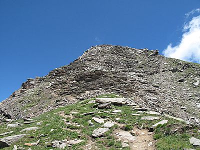 ...entlang des Südwestrückens...