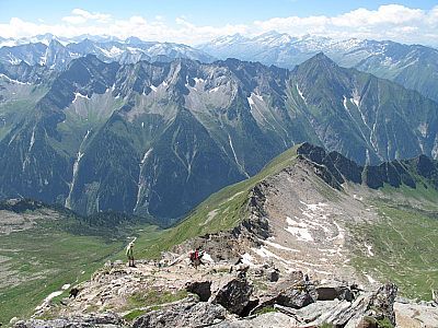 Noch ein Blick zur Popbergschneid