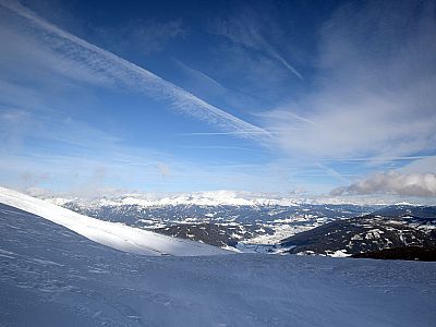 Der Blick ins Lungau nach Norden