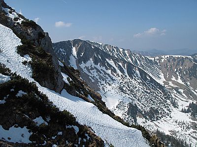 Blick zur Benzingspitz
