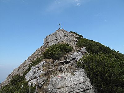 Blick vom Westgrat zur Aiplspitz