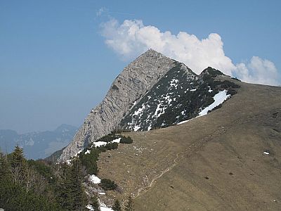 Ein letzter Blick zurück zur Aiplspitz