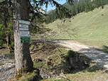 Hier geht es links...