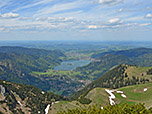 Tiefblick zum Schliersee