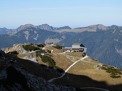 ... um die Bergstation am Osterfelderkopf zu erreichen.