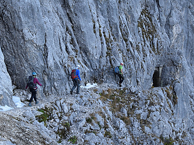 Flach geht es bis...