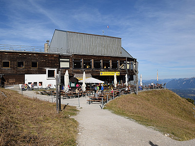 Die Bergstation am Osterfelderkopf 