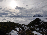 Blick zurück auf die Hohe Munde