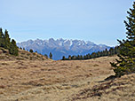 Blick zur Rieserfernergruppe