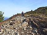 Der Weg wird wieder steiniger