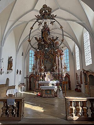 In der Kirche St. Georg...