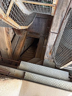 Wir verlassen die Aussichtsplattform...