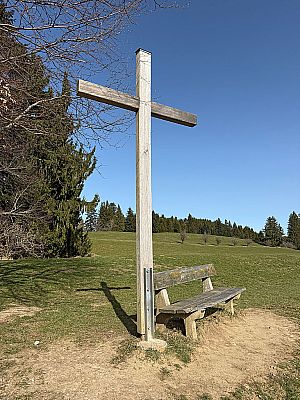 Das Holzkreuz am Buffernandl