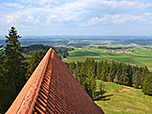 ...und Richtung Westen über das Allgäu