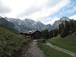 Rückblick zur Bärenbadalm