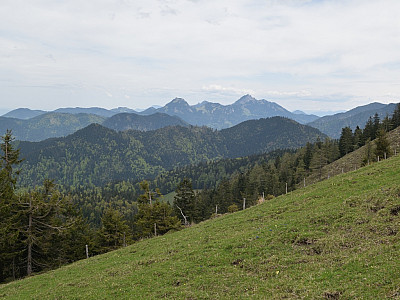 Im Osten zeigt sich der Wendelstein