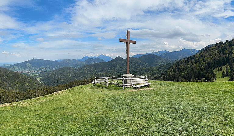 Baumgartenschneid (1448 m), Gindelalmschneid (1335 m) via Neureuth und Kreuzbergalm