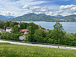 ...mit Blick auf den Tegernsee