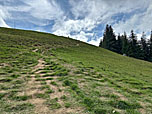 ...und schlagen der Weg zur Kreuzbergalm ein