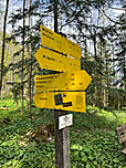Wegweiser am Sagfleckl