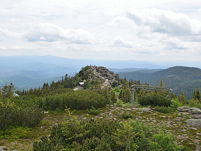 Der Großer Seeriegel mit der Arberkapelle