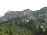 Blick zu den Achselköpfen...