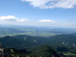 Benediktbeuern und der Starnbergersee im Norden