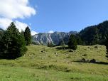 Noch einmal der Blick zurück zur Benediktenwand