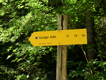 Die Tutzinger Hütte ist gut ausgeschildert