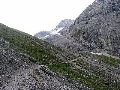 Der Gipfel zeigt sich