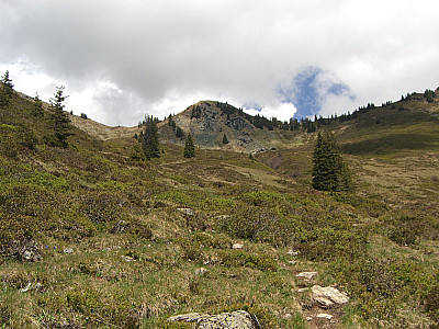 Unterwegs zum Bischofsjoch