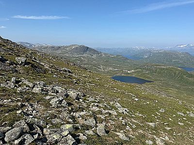 Immer wieder genießen wir die Aussicht, ...