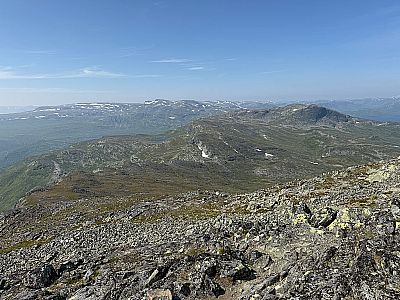 Blick nach Westen...