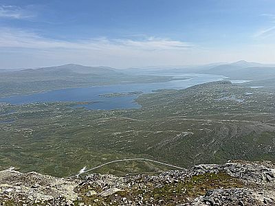 ...und nach Osten auf den Stavtjernet