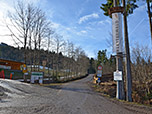 Los gehts am Parkplatz der Blombergbahn