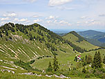 Blick zur Wasserspitz und zum Bodenschneidhaus