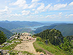Blick auf den Tegernsee...