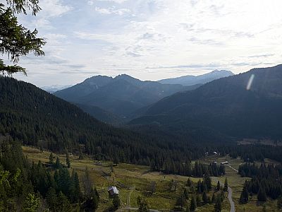 Etwas weiter im Süden zeigt sich der Schinder
